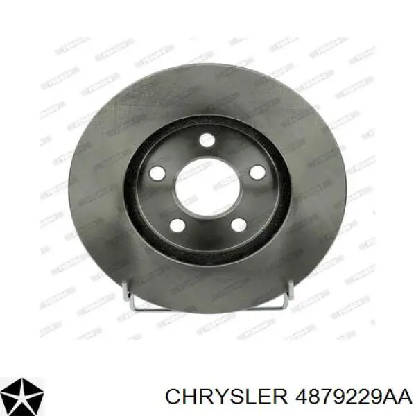 Передние тормозные диски 4879229AA Chrysler