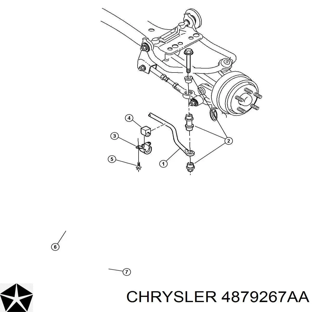  4879267AA Chrysler