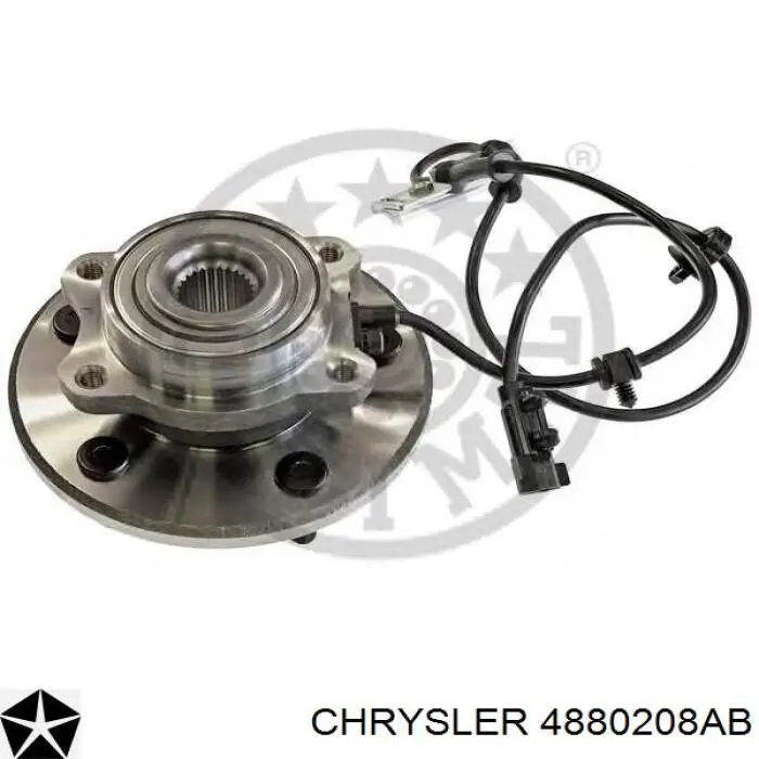 Ступица передняя 4880208AB Chrysler