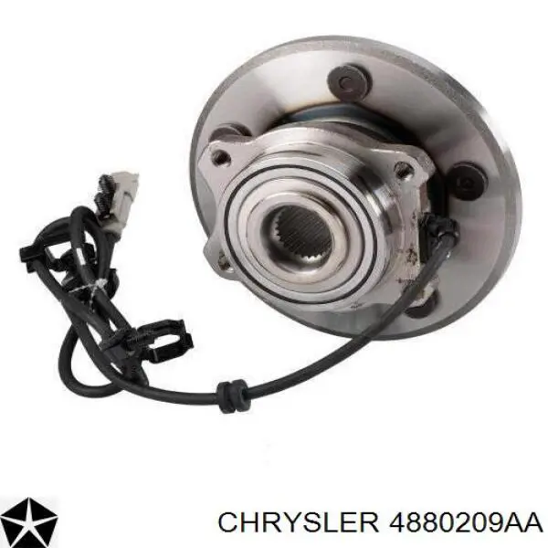 Купить 4880209AA Chrysler Задняя шпиндель