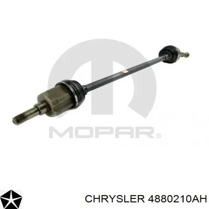 Полуось (привод) передняя правая 4880210AH Chrysler