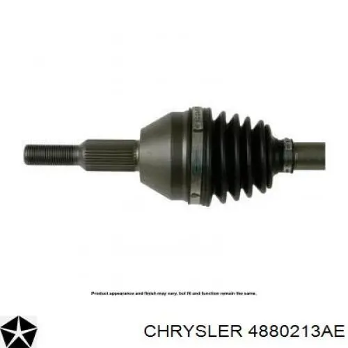 Полуось (привод) передняя левая 4880213AE Chrysler