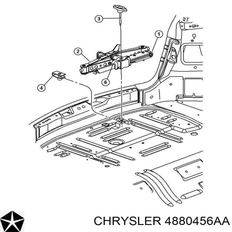 4880456AA Chrysler 