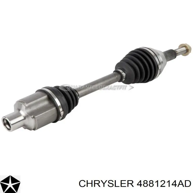 4881214AD Chrysler Полуось передняя, правая