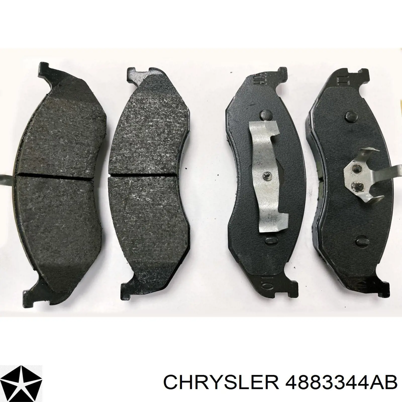 Тормозные колодки Chrysler 4883344AB