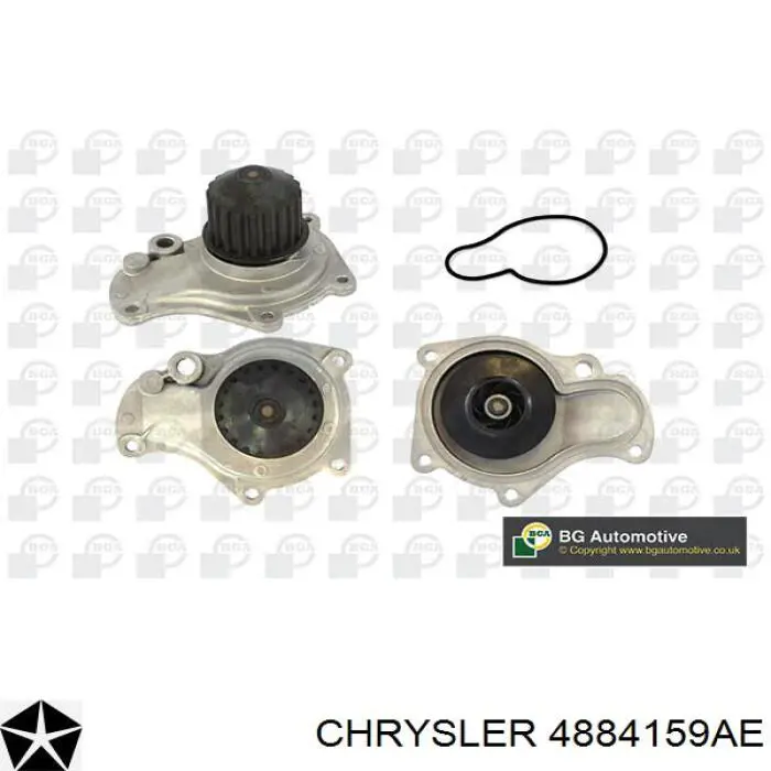 4884159AE Chrysler bomba de água (bomba de esfriamento)