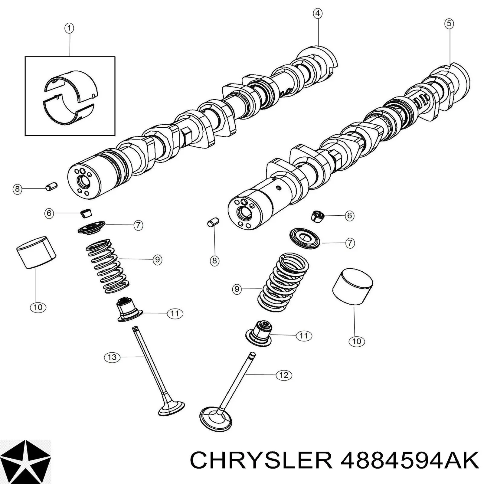  K04884594AK Fiat/Alfa/Lancia