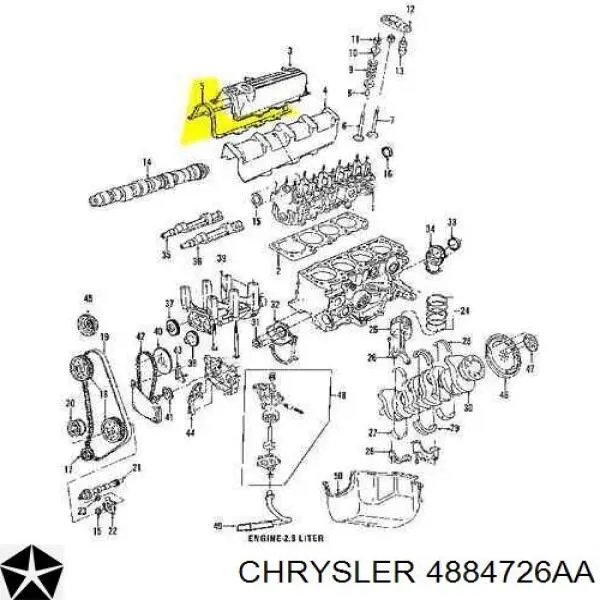  K04884726AA Fiat/Alfa/Lancia