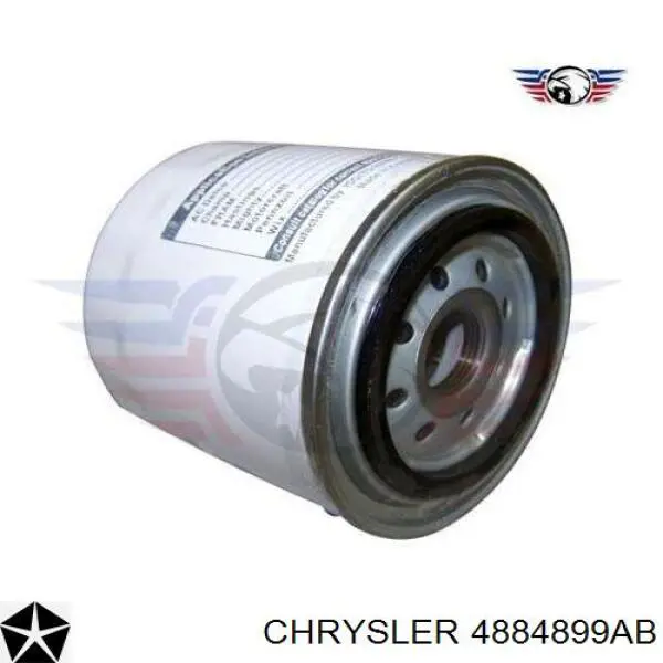 4884899AB Chrysler масляный фильтр