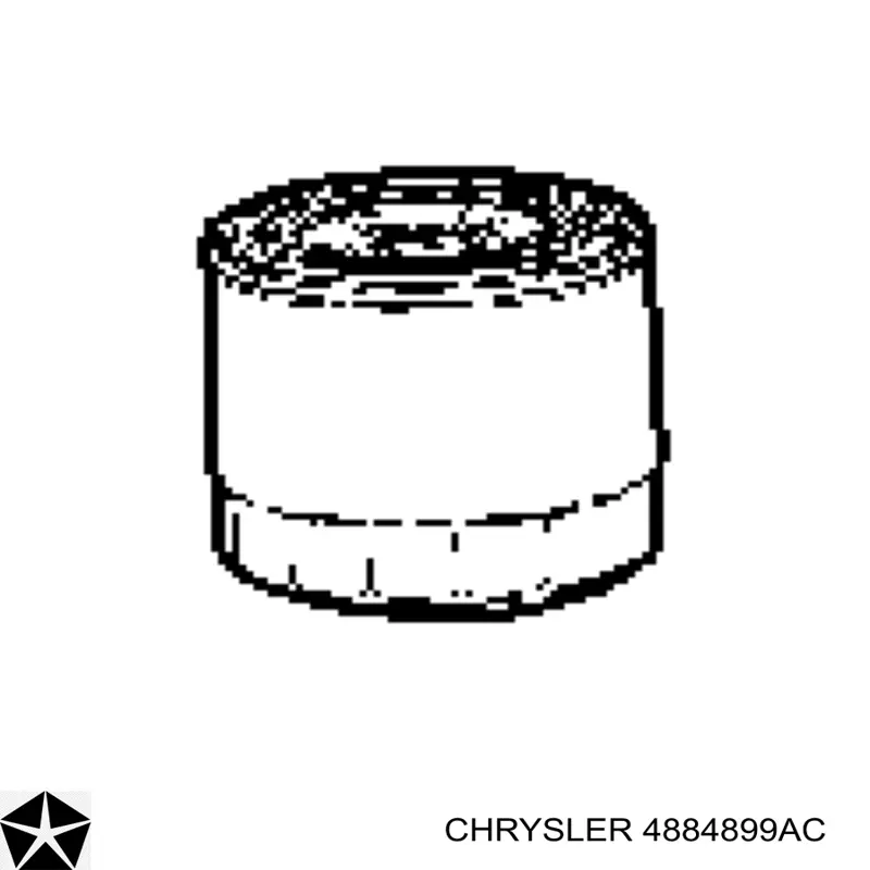 Filtro de óleo Chrysler 4884899AC preço, a partir de 12,79 USD