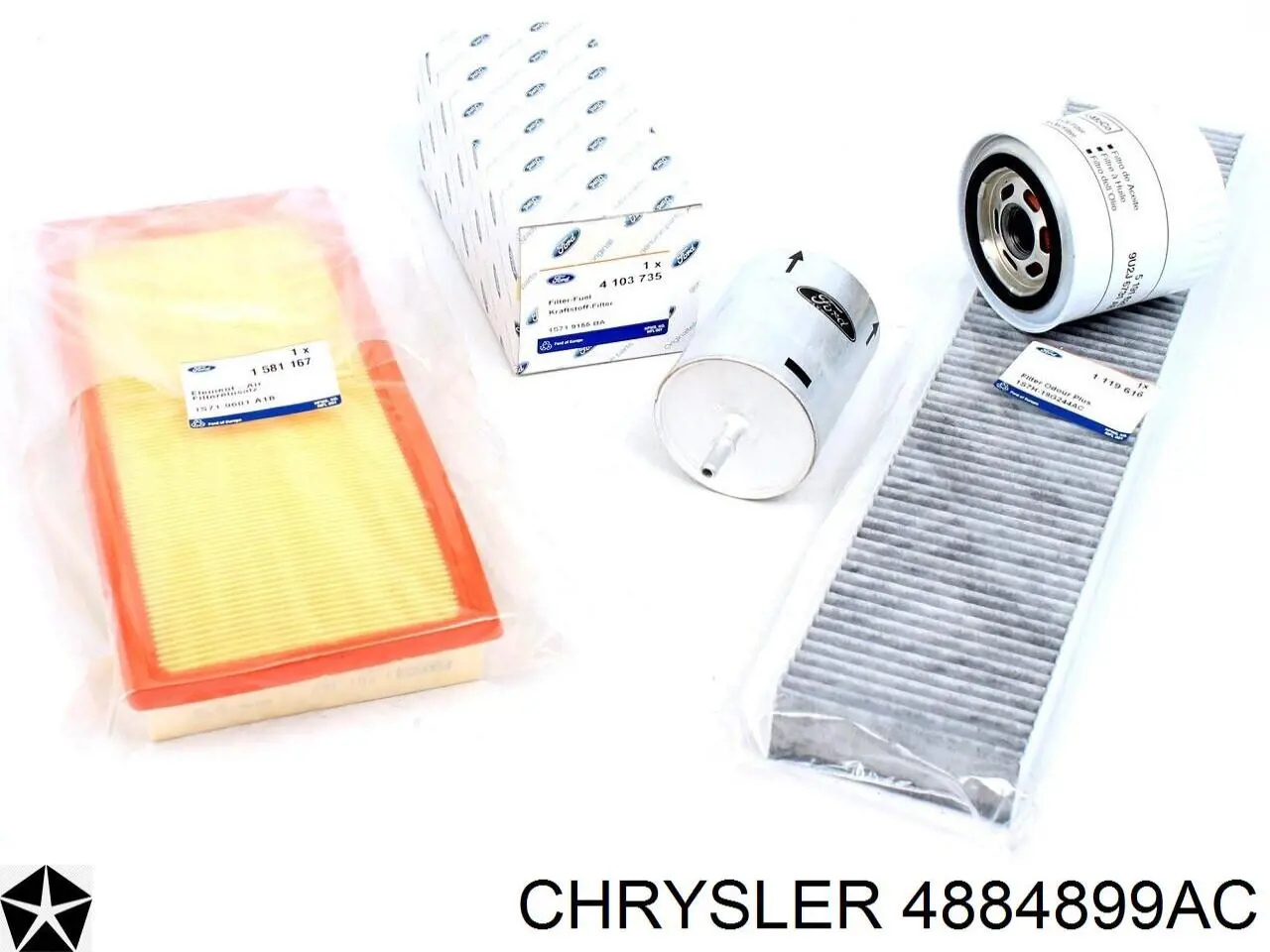 Compre 4884899AC Chrysler Filtro de óleo