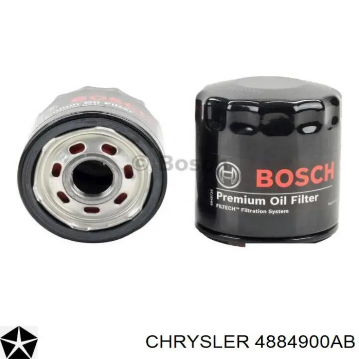 Фильтр масла Chrysler 4884900AB
