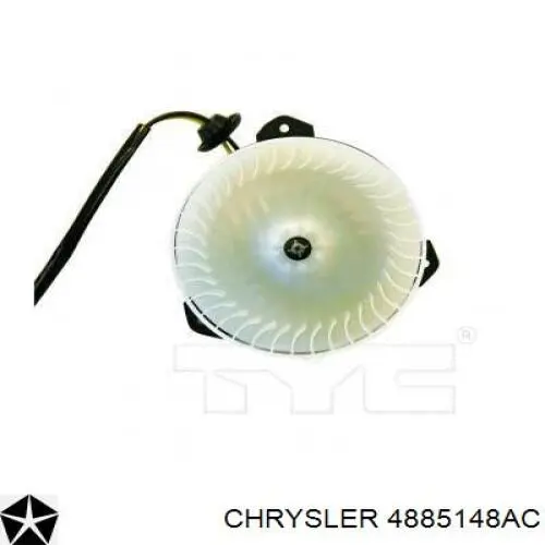 4885148AC Chrysler вентилятор печки