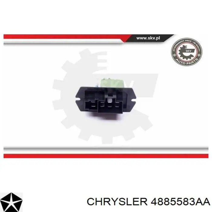 Резистор печки 4885583AA Chrysler