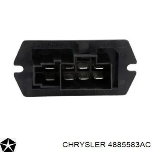 4885583AC Chrysler резистор (сопротивление вентилятора печки (отопителя салона))