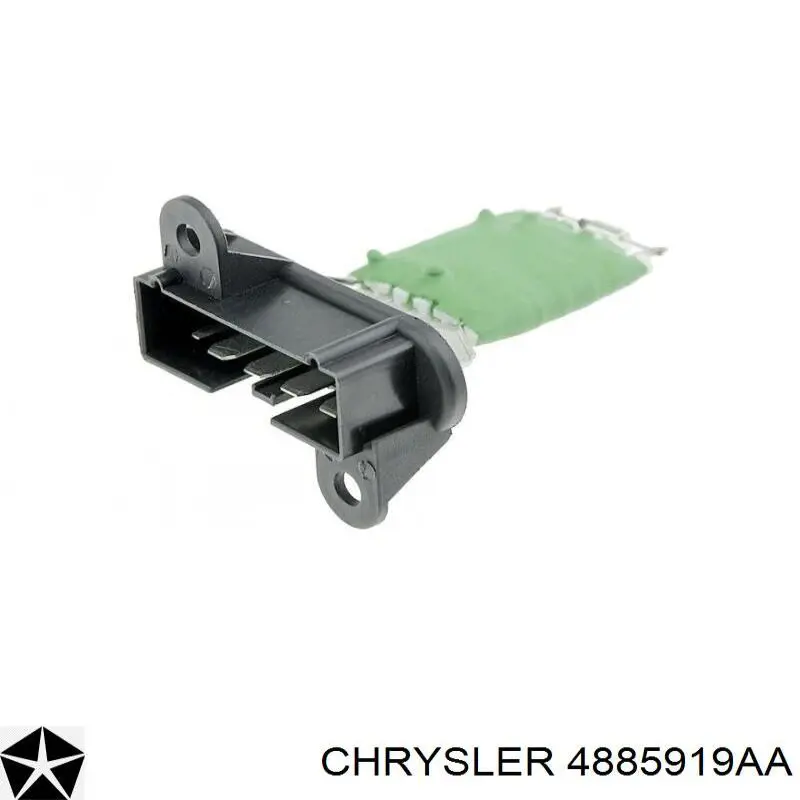 4885919AA Chrysler резистор (сопротивление вентилятора печки (отопителя салона))