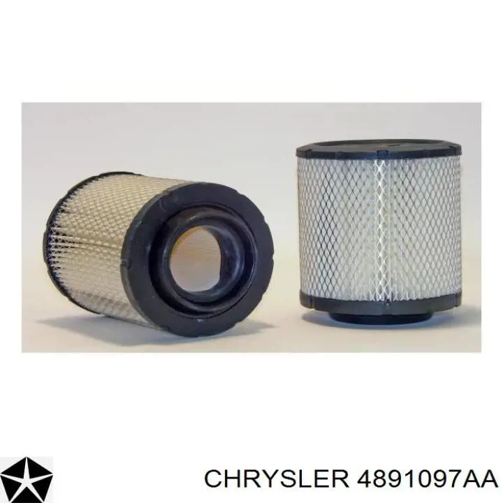 Элемент воздушного фильтра Chrysler 4891097AA цена, от 11.29 USD
