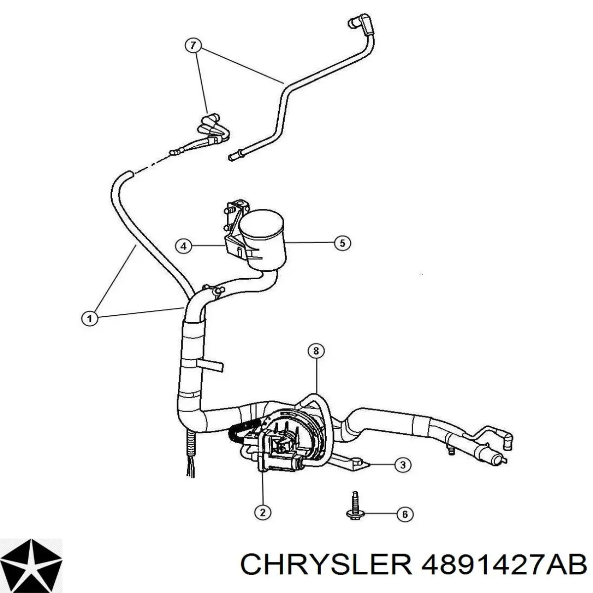  4891427AB Chrysler