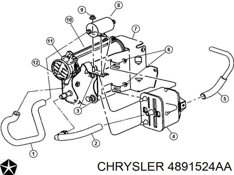  4891524AA Chrysler