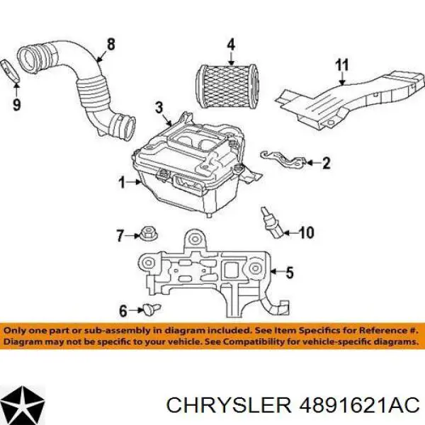  K04891621AC Fiat/Alfa/Lancia