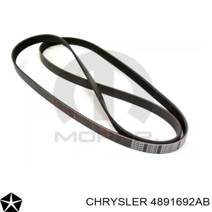 4891692AB Chrysler Поликлиновый ремень