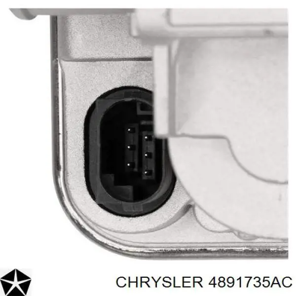 Заслонка воздушная Chrysler 4891735AC