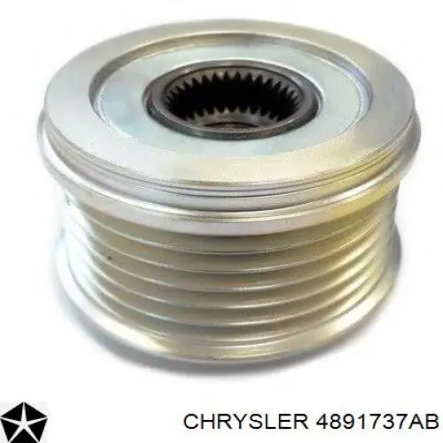 4891737AB Chrysler Обгонная муфта генератора
