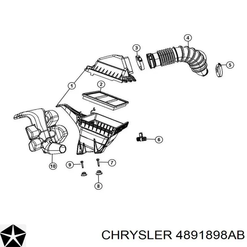  Fiat/Alfa/Lancia K04891898AB цена, от 101.50 USD