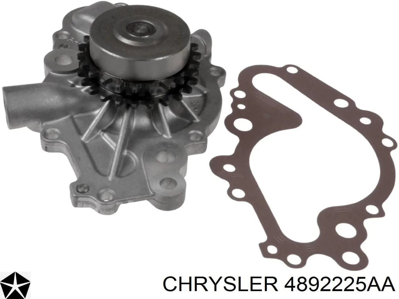Помпа охлаждения Chrysler 4892225AA цена, от 70.66 USD