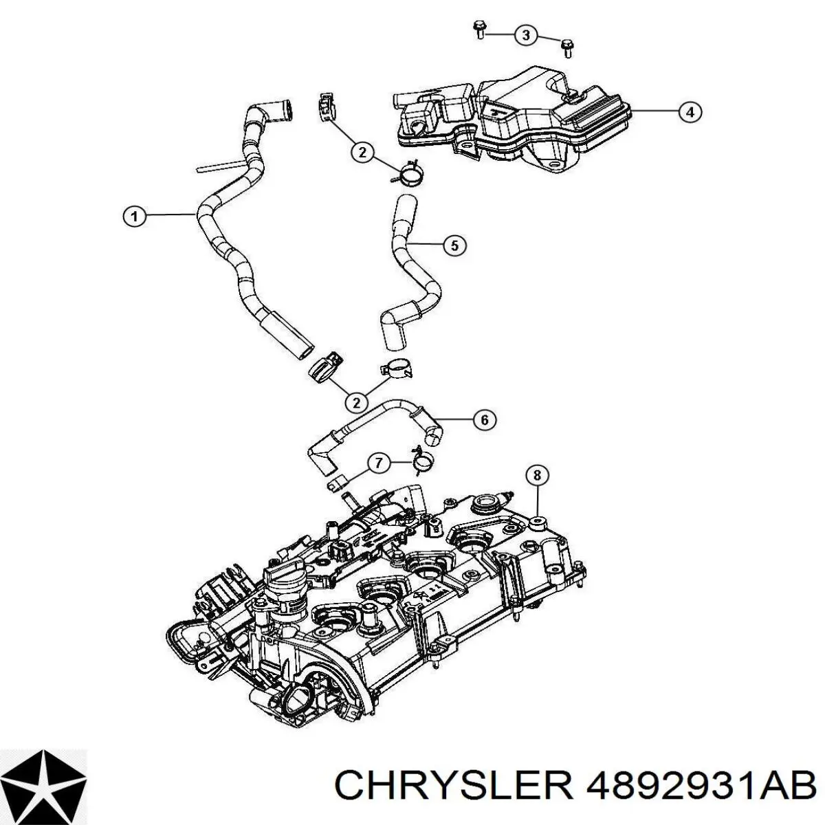  4892931AB Chrysler