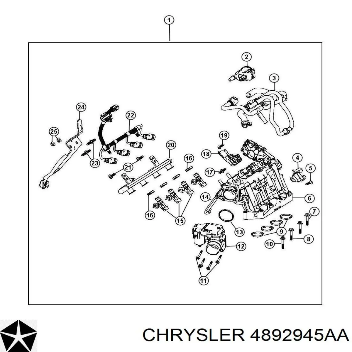 4892945AA Chrysler 