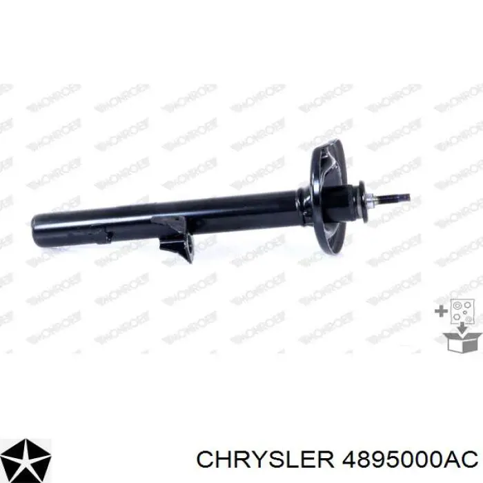 4895000AC Chrysler амортизатор задний