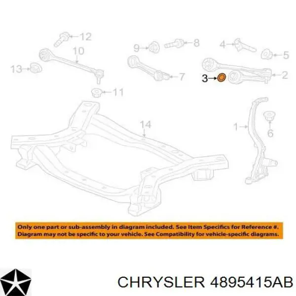  K04895415AB Fiat/Alfa/Lancia