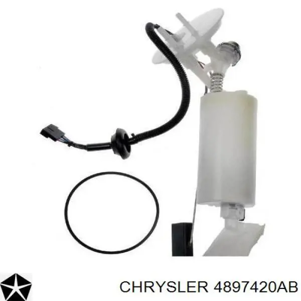 4897420AB Chrysler топливный насос электрический погружной