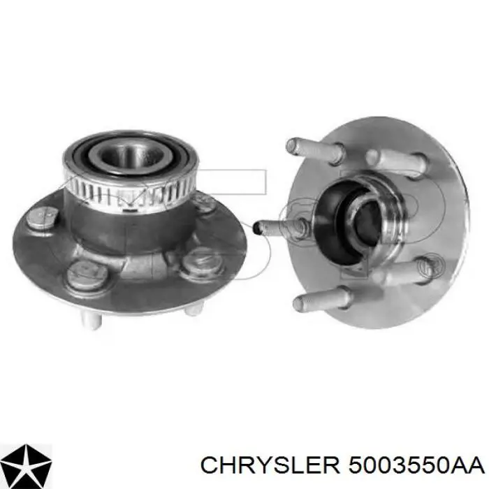 Задняя ступица 5003550AA Chrysler