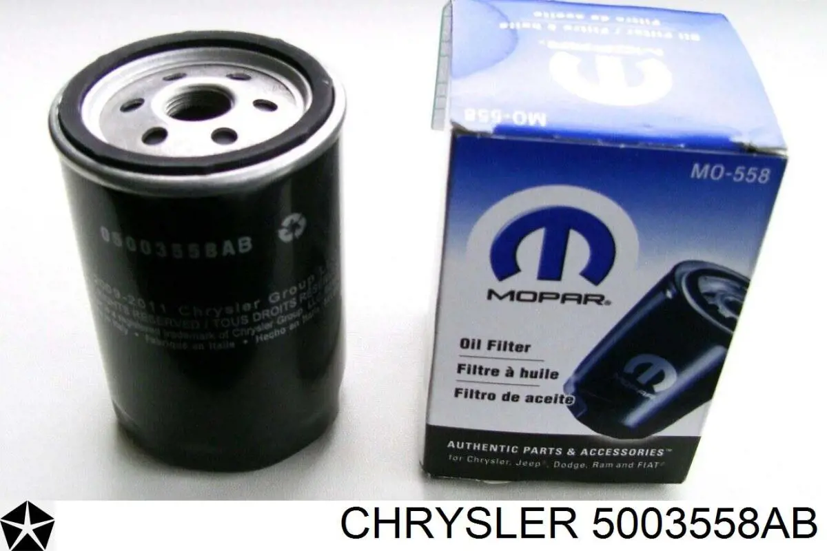 5003558AB Chrysler масляный фильтр