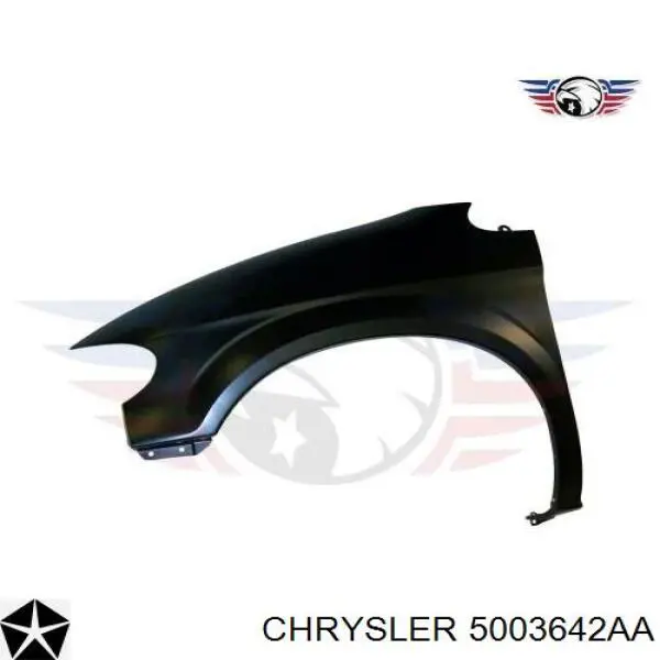 5003642AA Chrysler Переднее правое крыло