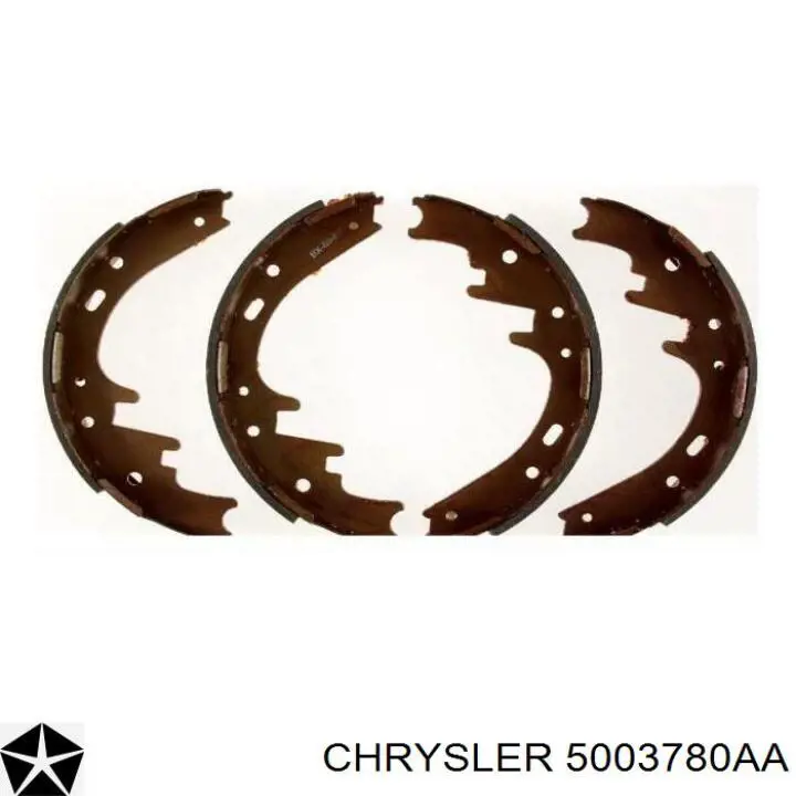 2AMV2126AA Chrysler Барабанные тормозные колодки