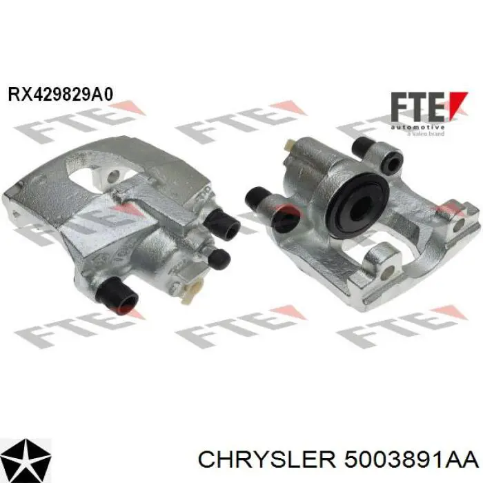 Купить 5003891AA Chrysler Суппорт тормозной задний