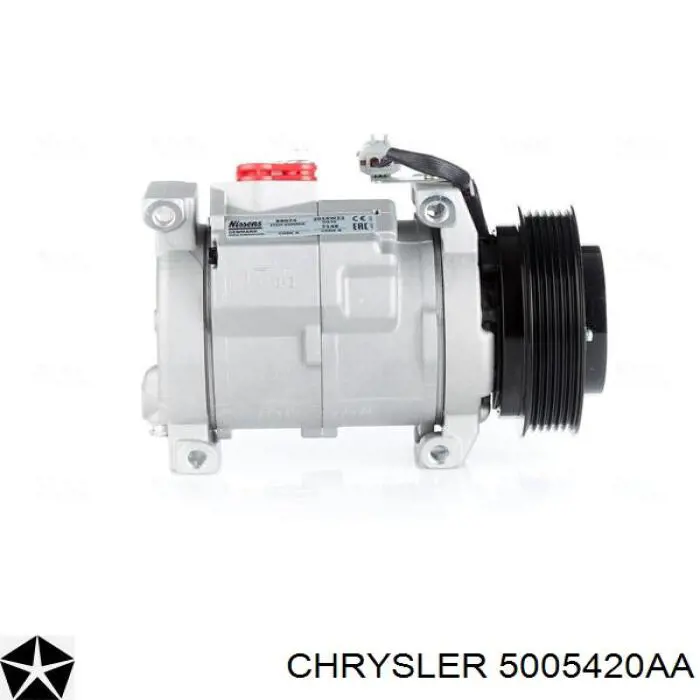 Компрессор кондиционера 5005420AA Chrysler