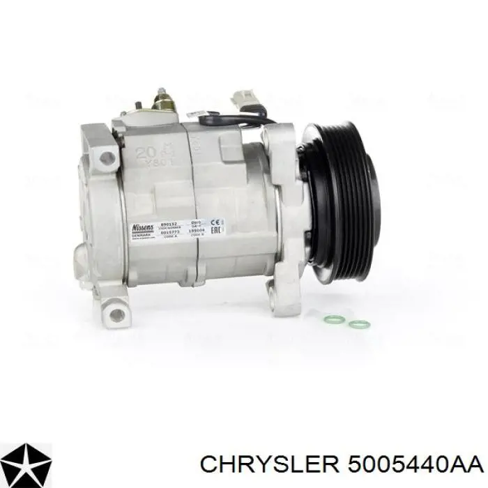 Компрессор кондиционера 5005440AA Chrysler