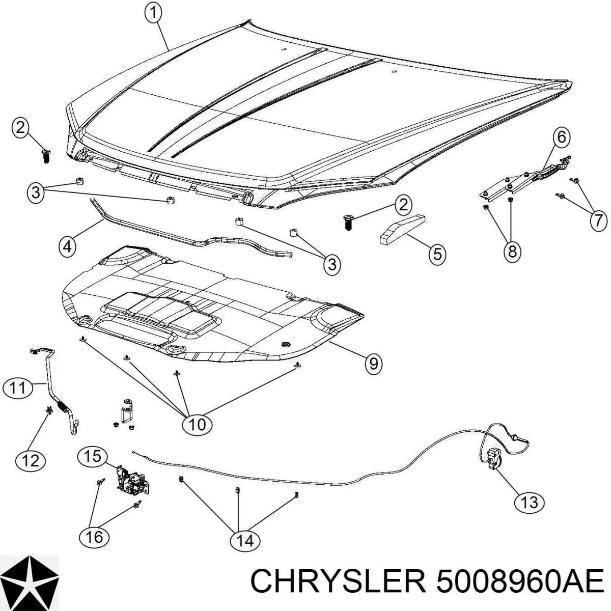  5008960AC Chrysler