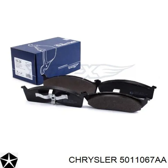 Колодки Chrysler 5011067AA цена, от 19.21 USD
