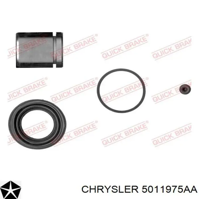 Суппорт задний левый 5011975AA Chrysler