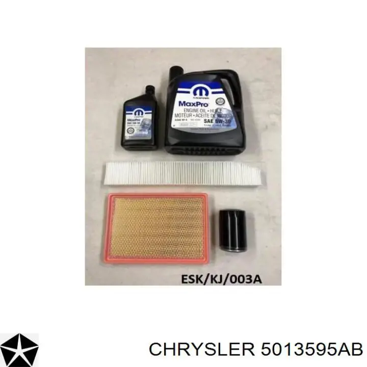 Купить 5013595AB Chrysler Фильтр салона угольный