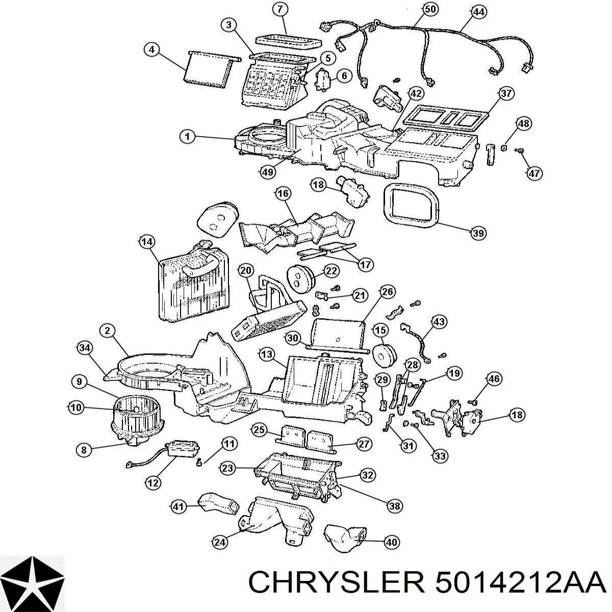  5014212AA Chrysler