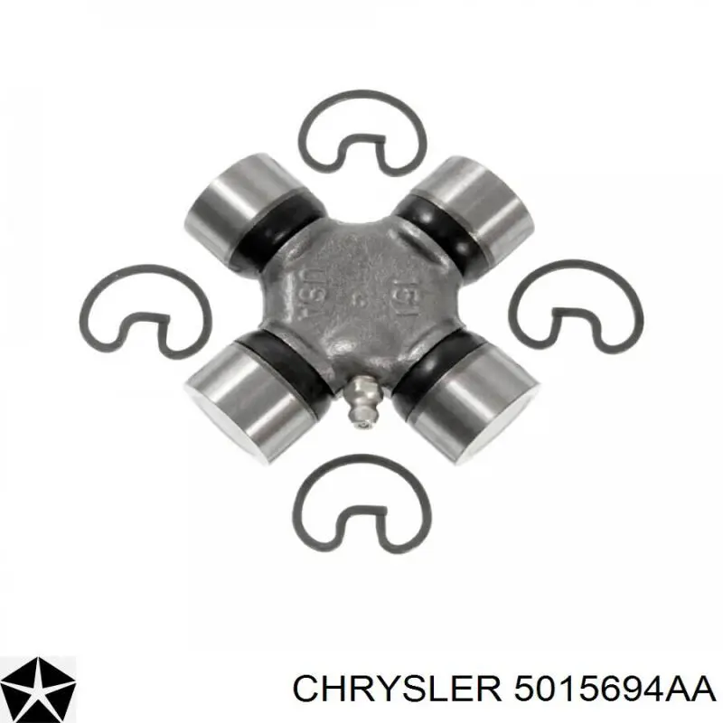 5015694AA Chrysler крестовина карданного вала заднего