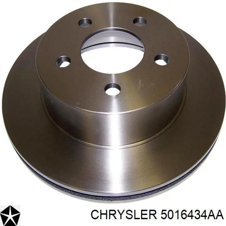 Передние тормозные диски 5016434AA Chrysler