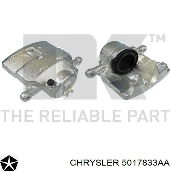 Купить 5017833AA Chrysler Суппорт тормозной передний левый