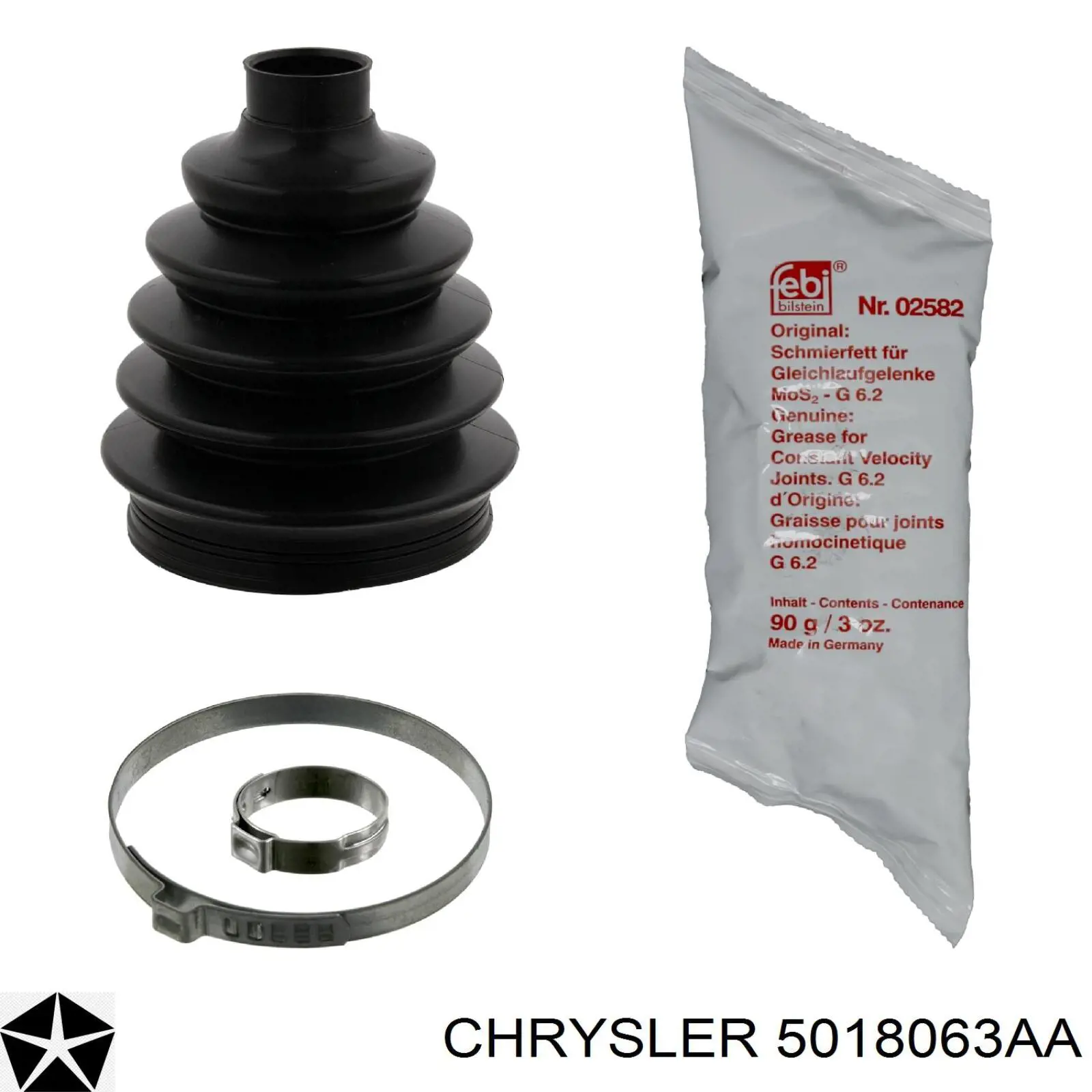 Пыльник ШРУСа наружный 5018063AA Chrysler